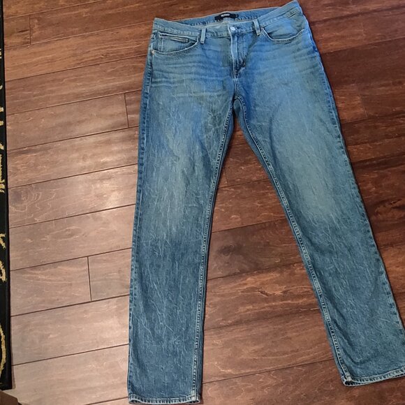 Hudson Blake Slim Straight Men's Jeans SIZE 38x35 - Picture 2 of 7